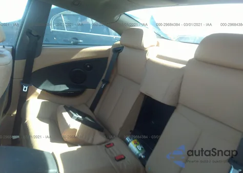 2008 BMW 650I z USA, uszkodzony, nr VIN WBAEA53598CV91461